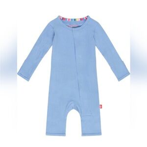 Magnetic Me Blue Onesie - 6-9M